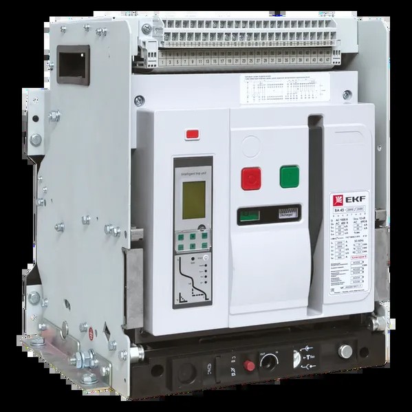 EKF Air Automatic Circuit Breaker VA-45 2000/630A 3P 85kA Stationary v2 - Metal & Gray