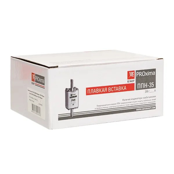 EKF Fuse Element PPN-35 250A Size 1 - Insulated & White 4