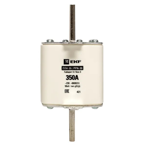 EKF Fuse Link PPN-39 630/350A Size 3 - Metal & Silver