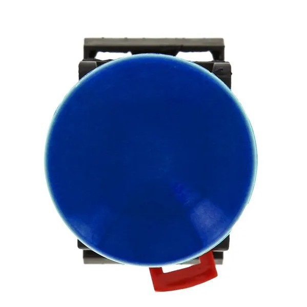 EKF Button Mushroom Blue Plastic