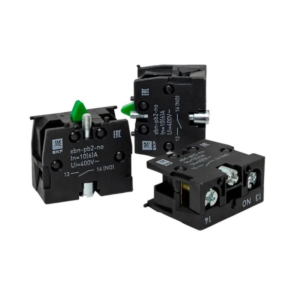 EKF Additional Contact XB-2 NO Silicone Green 7