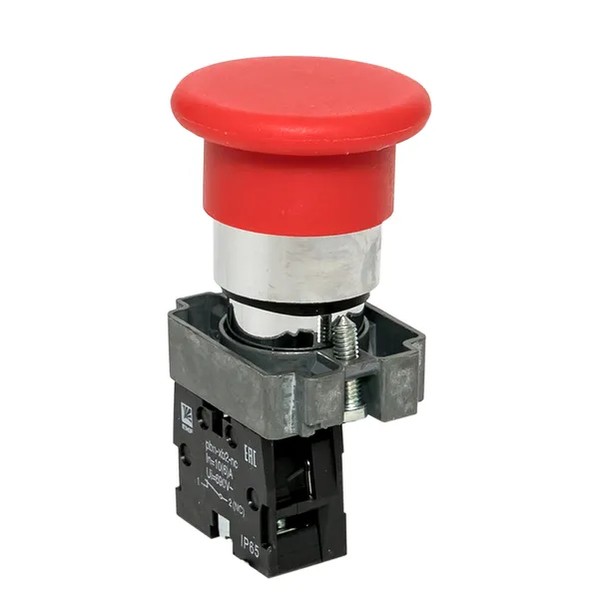 EKF Mushroom Button Red IP65