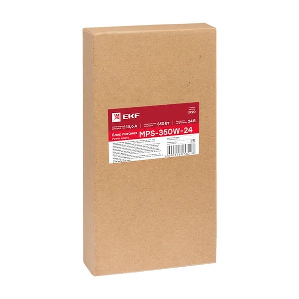 EKF Power Supply MPS-350W-24 Aluminum Silver 1