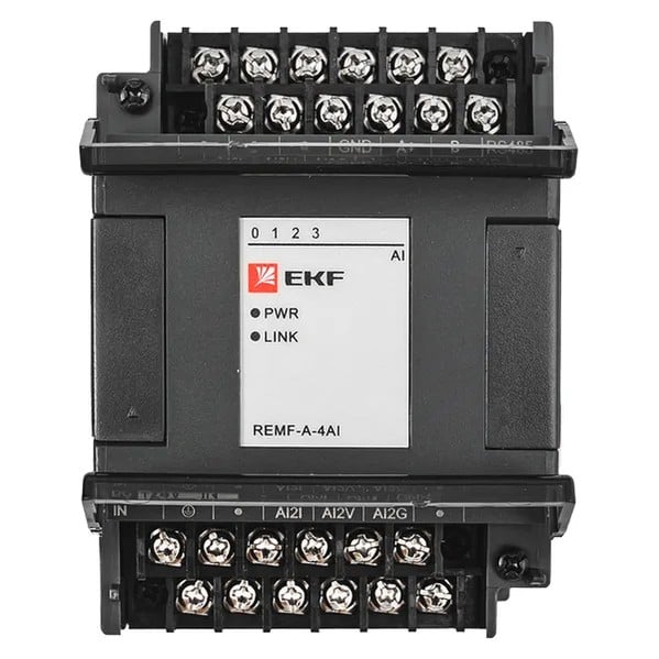 EKF REMF 4 PRO-Logic Analog Input Module - Plastic - Black 5