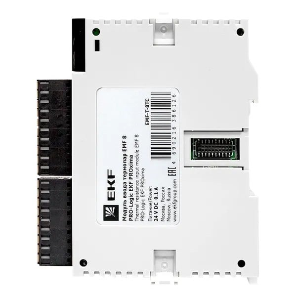 EKF Thermocouple Input Module EMF 8 - Plastic - Black 8