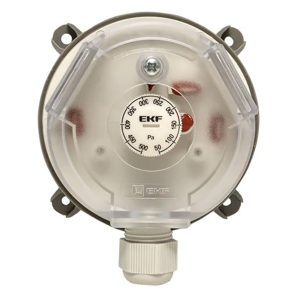 EKF Pressure Differential Relay RVG-10-500 (500 Pa) - Membrane & White