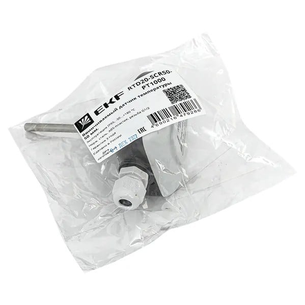 EKF Screw-in Temperature Sensor Stainless Steel Silver 5