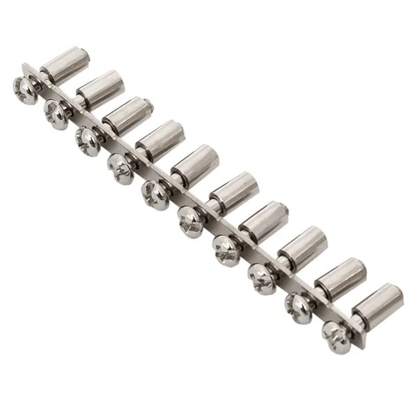 EKF Terminal Block Jumper 10PIN Polyamide Silver