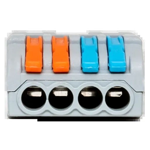 EKF Building Terminal Light Gray Tinned Copper 3