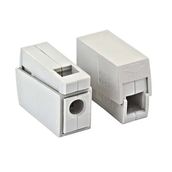 EKF Terminal Block Light Grey Plastic