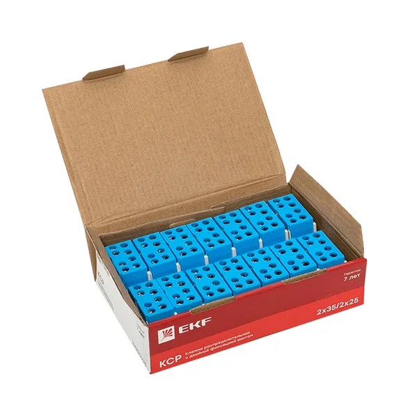 EKF Distribution Terminal Block KSR Blue - Durable & Reliable 3