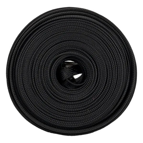 EKF Cable Braiding Sleeve Polyamide Black 1