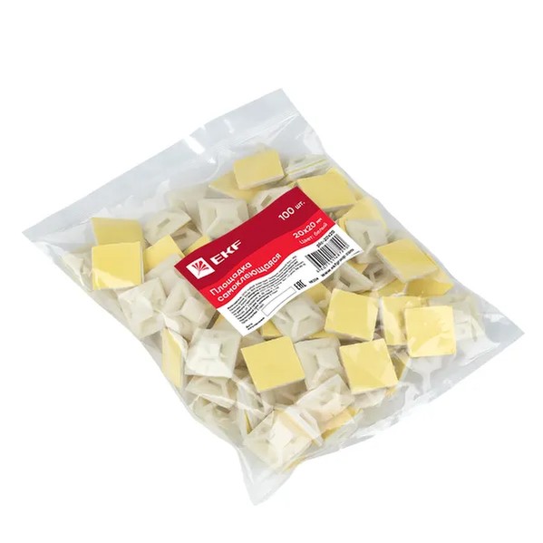 EKF Self-Adhesive Pad Nylon White