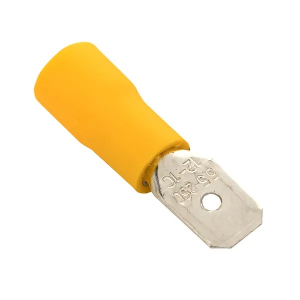 EKF Connector Brass Yellow 1