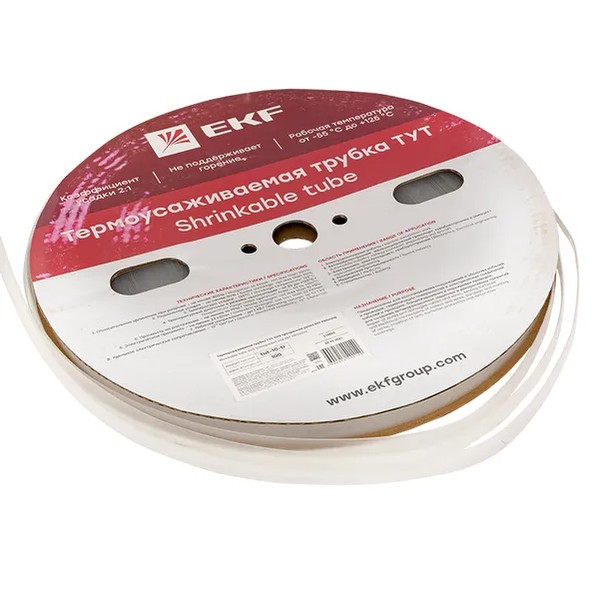 EKF Heat Shrink Tubing Transparent Polyolefin 4