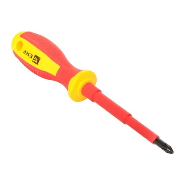 EKF Screwdriver PH2 Insulated 1000V - Red 1