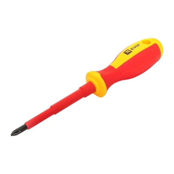 EKF Screwdriver PH2 Insulated 1000V - Red 2
