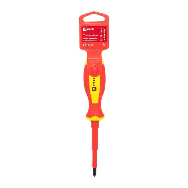 EKF Screwdriver PH2 Insulated 1000V - Red 5