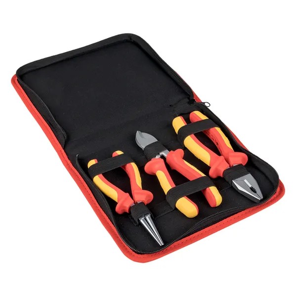 EKF Insulated Tool Set NII-04 Expert - Synthetic & Black 1