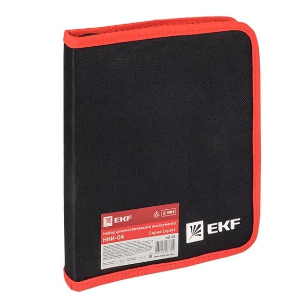 EKF Insulated Tool Set NII-04 Expert - Synthetic & Black 2