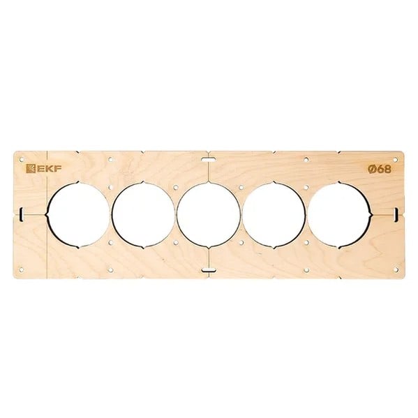 EKF Template Set Plywood 68mm 6