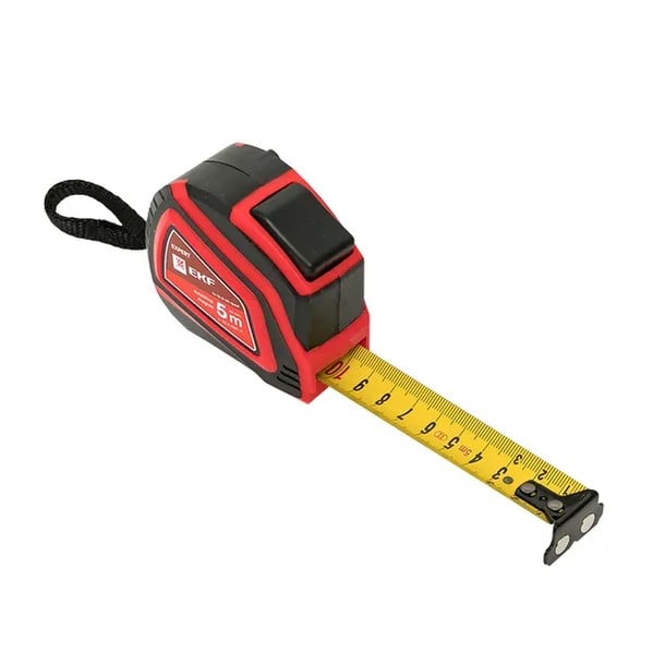 EKF Measuring Tape Steel Black