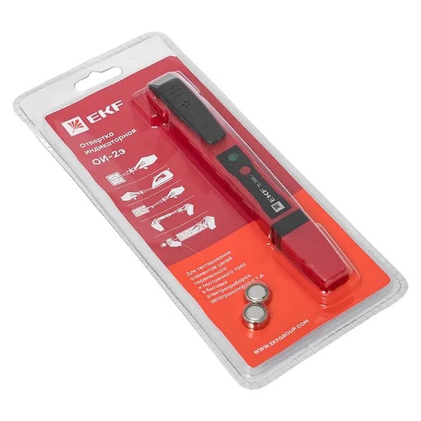 EKF Indicator Screwdriver OI-2e - Plastic & Blue