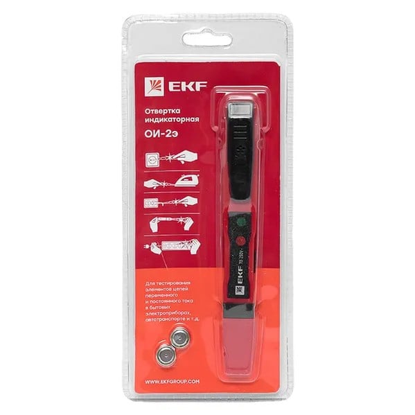 EKF Indicator Screwdriver OI-2e - Plastic & Blue 9