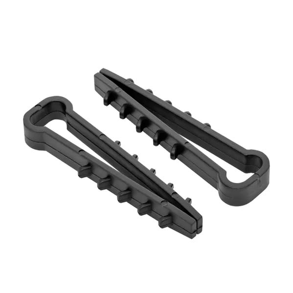 EKF Dowel-Cable Tie Polyamide Black 1