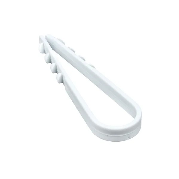 EKF Plastic Anchor-Cable Tie White 4