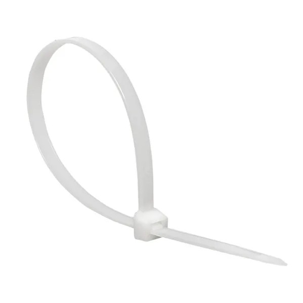 EKF Nylon Cable Tie White 4.8mm x 380mm