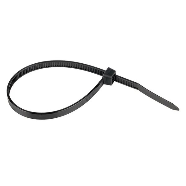 EKF Cable Tie Nylon Black 4.8mm x 180mm 2