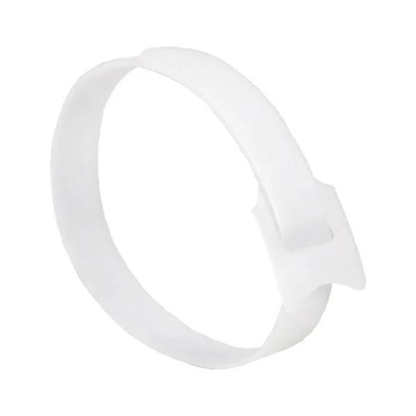 EKF Velcro Cable Tie - Plastic & White 1