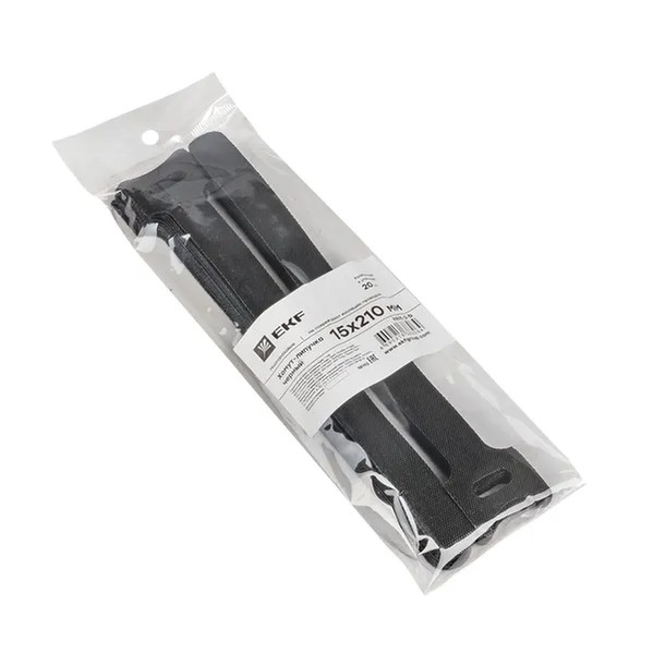 EKF Velcro Strap Black Polyamide 1