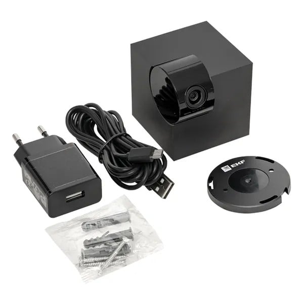 EKF Smart Rotating Camera Wi-Fi - White & Indoor 7