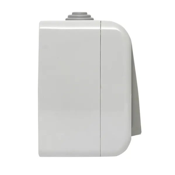 EKF Murmansk Doorbell Button Gray Plastic 2