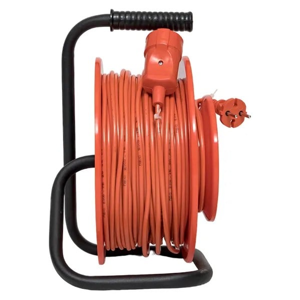 EKF Extension Cord Atlant 2.0 PVS Plastic Black 2