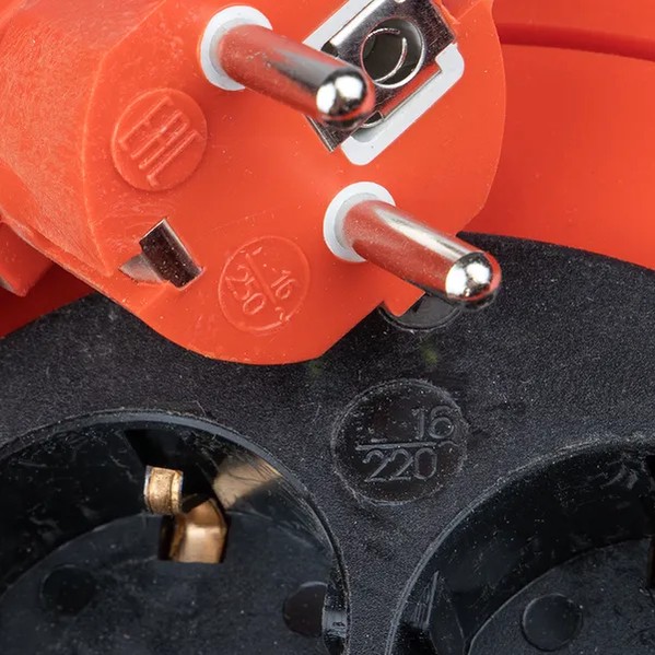 EKF Extension Reel Atlant 2.0 - Plastic - Black 1