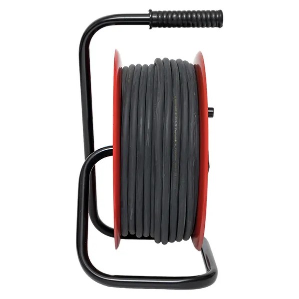 ekf Extension Cord Metal Reel 40m Rubber Black 1