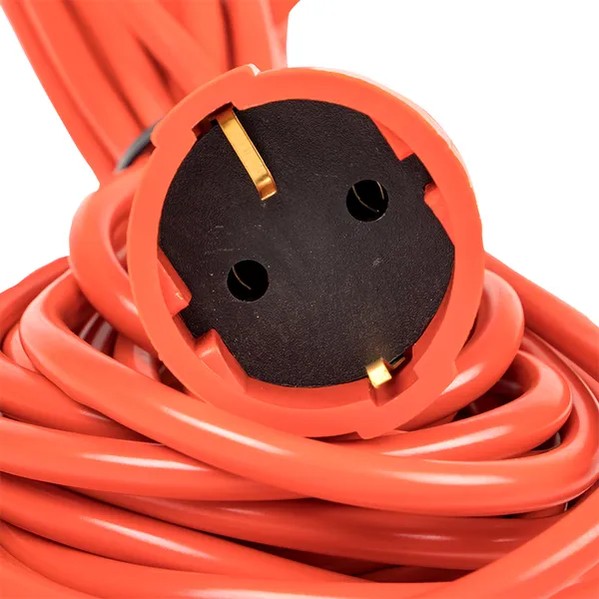 EKF Extension Cord Zeus 2.0 PVS 3*1 16A - Black 1