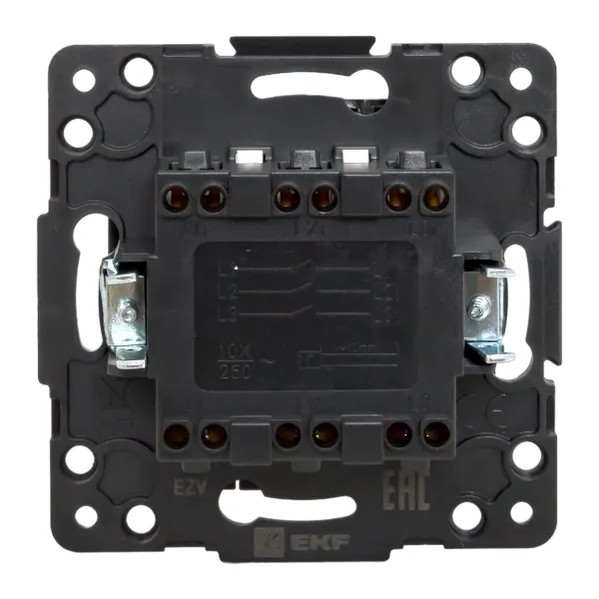 EKF Stockholm Switch Mechanism 3-Key Black Polycarbonate 7