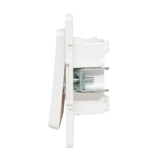 EKF Switch 3-Gang Polycarbonate White 3
