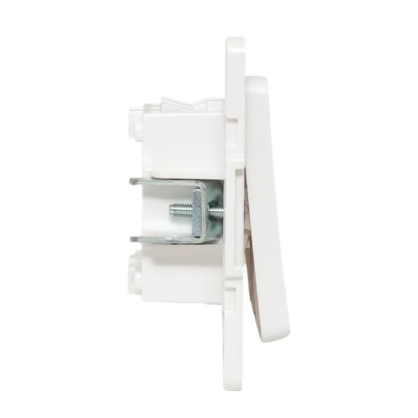 EKF Switch 3-Gang Polycarbonate White 8