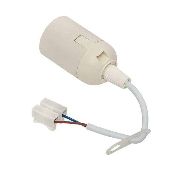 EKF Suspended Socket White Plastic 5