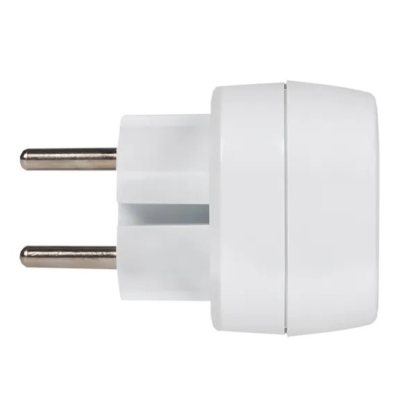 EKF Splitter 2 Sockets Plastic White 2