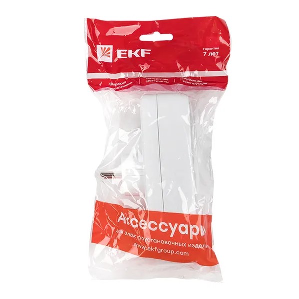 EKF Splitter 3 Sockets White Plastic 1