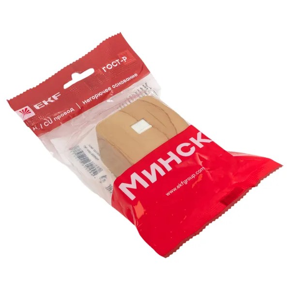 EKF Phone Socket Light Wood Plastic 3