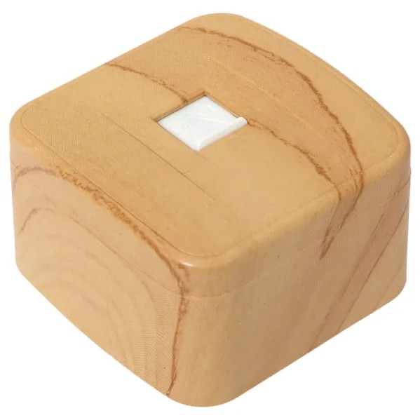 EKF Phone Socket Light Wood Plastic 6