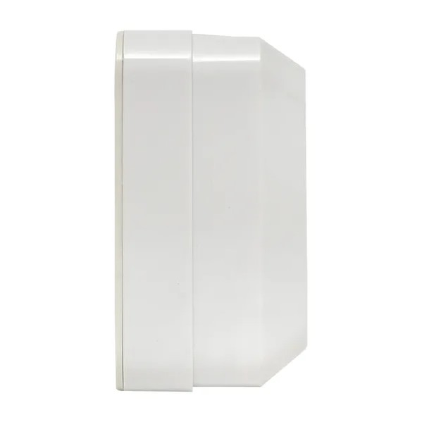 EKF Socket 1-gang 10A Plastic White 2