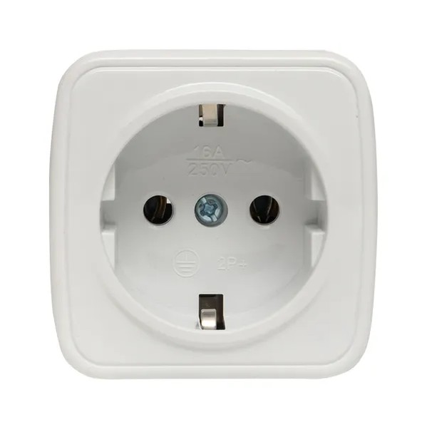 EKF Minsk Socket 1-Gang Surface Mounted 16A White